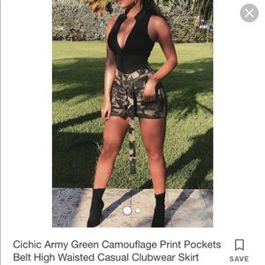 · Active USA Camo Skirt ·